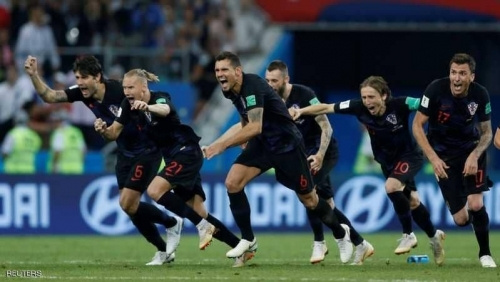 كرواتيا تنهي حلم روسيا بكأس العالم 2018 بركلات الترجيح 