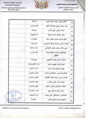 التعليم العالي .. الفساد يطال منح التبادل الثقافي لأوائل الثانوية العامة (وثائق)