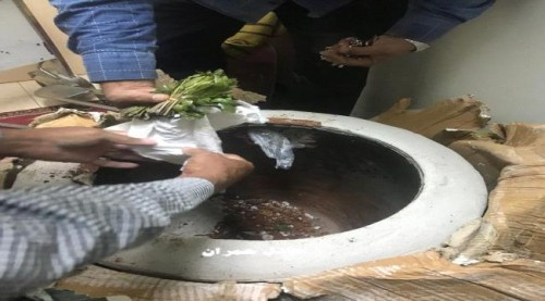 امن مطار عدن يحبط عملية تهريب كميات كبيرة من القات إلى الخارج