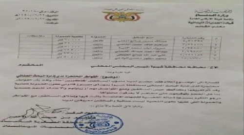 بالوثائق.. الأحمر يطالب سلطات #شبـوة إطلاق سراح مهربي المشتقات النفطية