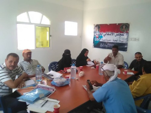 القيادة المحلية لانتقالي صيرة تعقد اجتماعها الدوري