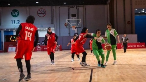 سيدات #الإمارات يتألقن في كرة السلة أمام #مصر