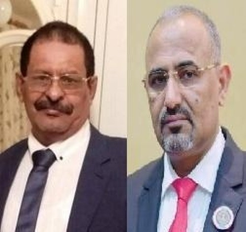 الرئيس الزُبيدي يطمئن على صحة القاضي سمير شوطح