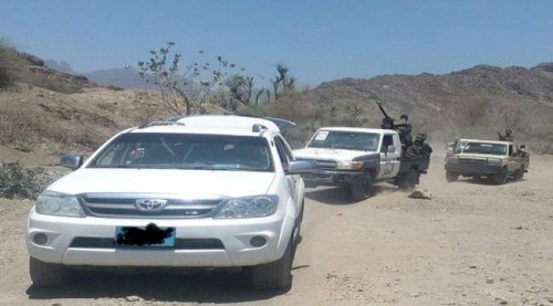  مدير امن #الضـالع يتفقد جبهات العود شمال المحافظة