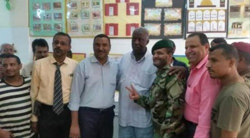 مدير أمن #عـدن يشارك افتتاح المعرض المدرسي بمدرسة “الفتح” في التواهي