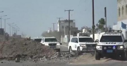  قصف مقر اجتماعات لجنة إعادة الانتشار بقذائف الهاون من قبل مليشيا #الحـوثي