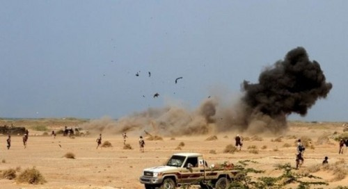 ناطق ألوية العمالقة : قواتنا تصدت لهجوم حوثي عنيف من ثلاثة محاور في التحيتا