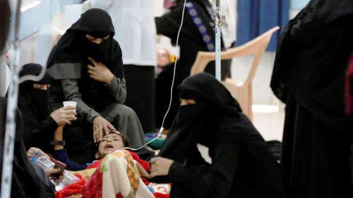 منظمة “إنقاذ الطفولة” تؤكد إصابة 100 ألف طفل #يمني بالكوليرا منذ مطلع العام الجاري