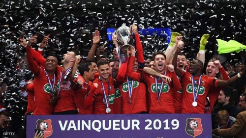 رين يصعق سان جيرمان ويحرز لقب كأس فرنسا