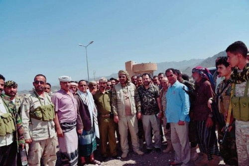 الرئيس الزُبيدي: قواتنا هي السيّاج القوي والأمين لحدودنا في مواجهة مطامع #الحوثيين والمتحالفين معهم