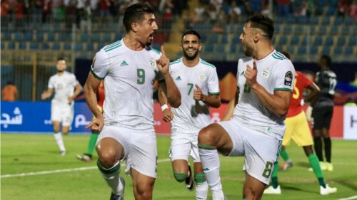المنتخب الجزائري يتأهل نهائي كاس افريقيا