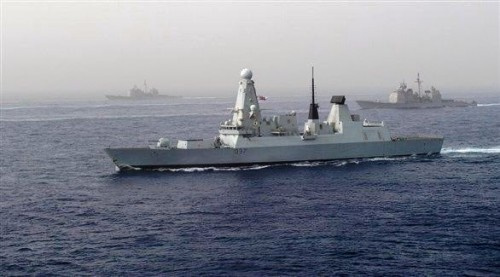 صحيفة بريطانية : البحرية السعودية تُحبط هجوماً إيرانياً بقارب مُفخّخ على المدمرة البريطانية دونكان