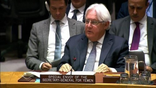 "الأمين برس" ينشر النص الكامل لإحاطة غريفيث في مجلس الأمن الدولي بشأن #اليمن