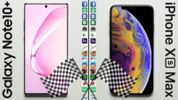 شاهد بـ(الفيديو).. مواجهة بين: Galaxy Note10+ و iPhone XS Max .. فمن الفائز؟