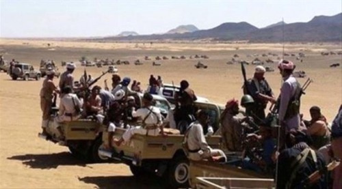 الشرعية تتحدى دعوة التحالف للتهدئة وتواصل بدفع المزيد من التعـزيزات العسكرية الى #شبـوة