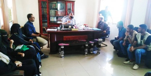 منظمات المجتمع المدني تلتقي بمدير مكتب الاوقاف والارشاد بـ#العاصمة_عدن للوقوف ضد العبث بالخطاب الديني