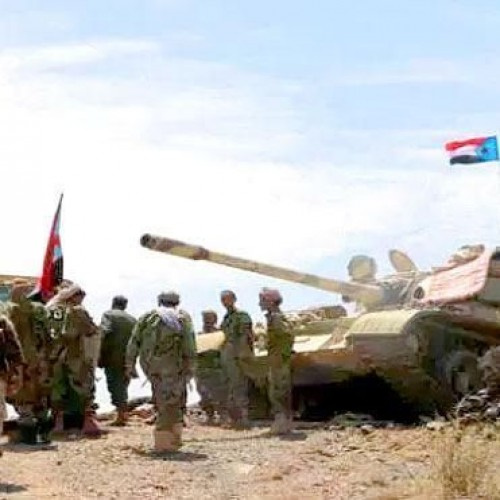 لواء عسكري يعزز جبهات شمال #الضـالع بوحدات قتالية نوعية بقيادة الزبيدي