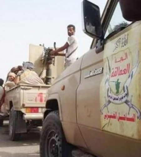قيادات من ألوية العمالقة في جبهة الساحل الغربي تقوم بزيارة لقيادة #التحـالف_العربي في #العاصمة_عدن