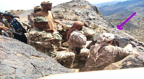 النوبي "يتفقد الخطوط الأمامية بجبهة كرش الحدودية