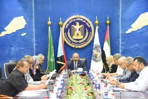 هيئة رئاسة #المجلس_الانتقالي_الجنوبي تعقد اجتماعها الدوري برئاسة الرئيس الزُبيدي