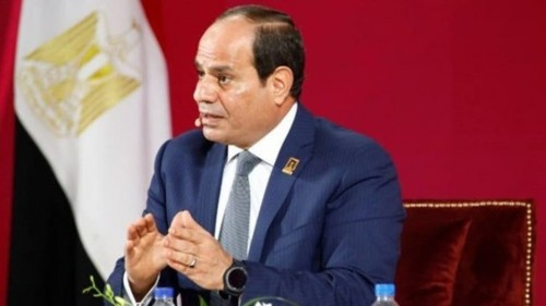 السيسي يطالب برد حاسم وجماعي على "الدول الداعمة للإرهاب"