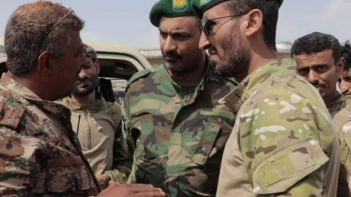 وساطة قادها #المجلس_الانتقالي تنجح في فتح خط العلم امام الشاحنات والآليات الثقيلة
