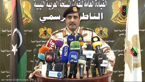 المسماري يكشف مواقع إنزال الجنود الأتراك.. ويتوعد بالاستهداف