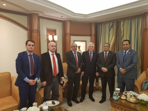 الخبجي يلتقي السفير الروسي لدى #اليمن