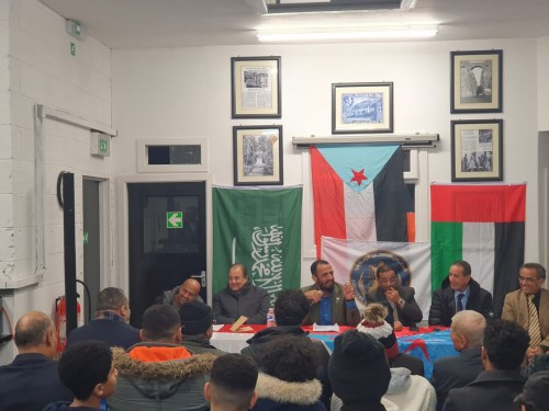 نائب الرئيس يلتقي بعدد من أبناء الجالية الجنوبية في مدينة ليفربول البريطانية