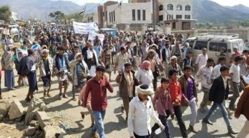 #تعز.. مسيرة للمطالبة بالكشف عن نتائج التحقيقات بجريمة اغتيال الحمادي