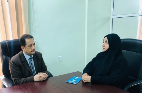 دائرة حقوق الإنسان بالانتقالي تناقش قضايا السجناء مع رئيس المحكمة الجزائية