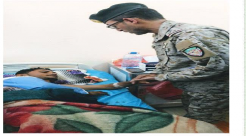 قائد التحالف بعدن يزور المصابين حادثة #الضالع