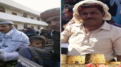 الآلاف من أبناء مديرية المحفد يشيعون جثماني الشهيدين ياسر شملق ورفيقة اكرم بن صرعوف