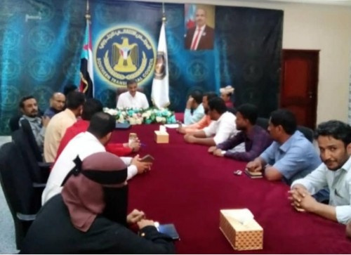 أمين عام الانتقالي يلتقي اللجنة التحضيرية لنقابة الممرضين الجنوبيين