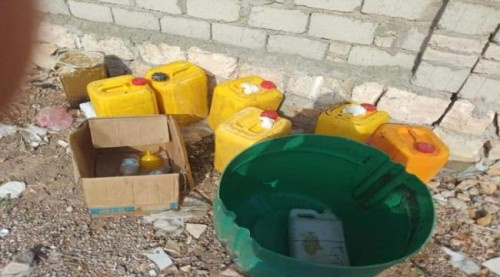 ضبط مصنع للخمر البلدي في فوة بالمكلا