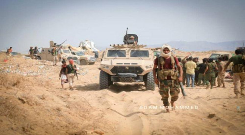 القوات المسلحة الجنوبية تلاحق فلول مليشيات الاخوان غرب شقرة