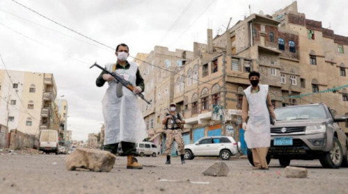 بسبب تفشي كورونا.. الحوثيون يغلقون أحد أحياء صنعاء