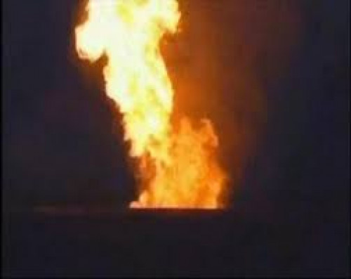 مسلحون مجهولون يستهدفون أنبوباً لنقل النفط في حبان شبوة