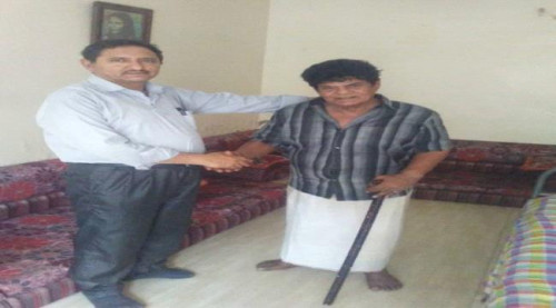 قيادات جنوبية تزور الفنان الجنوبي عوض احمد للاطمئنان على صحته