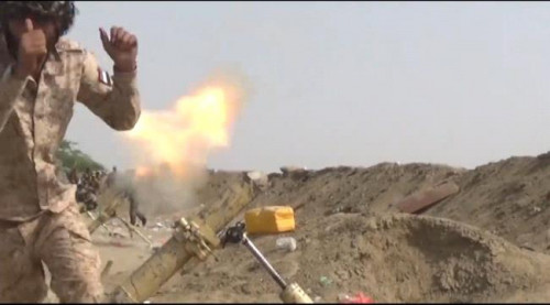 تجدد الاشتباكات في شقرة ومدفعية القوات الجنوبية تحقق إصابات مباشرة على مواقع مليشيات الاخوان