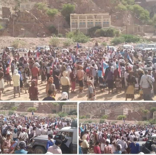 مهرجان الصعيد : ندعو لايقاف العبث بمقدرات المحافظة التي سخرتها السلطة للمجهود الحربي وندعو المغرر بهم في محرقة شقرة بالعودة لجادة الصواب