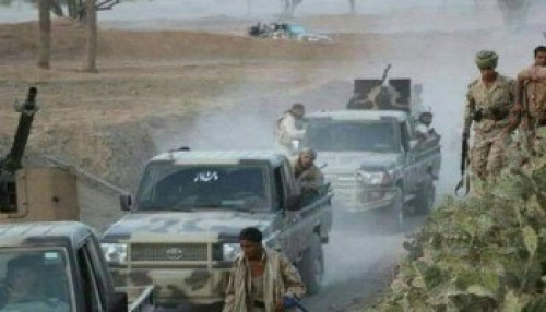 مليشيا الاصلاح تواصل اجتياح الحجرية وسقوط مواقع جديدة بيدها
