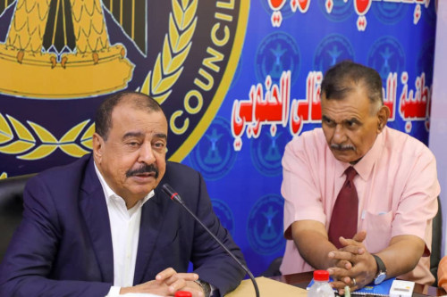 اللواء بن بريك يترأس اجتماعا للهيئة الإدارية للجمعية الوطنية للمجلس الانتقالي الجنوبي