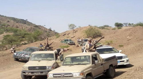 إحباط هجوم حوثي واسع بجبهة طورالباحة حيفان شمالي لحج