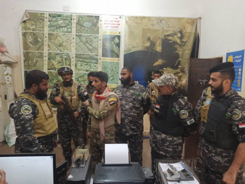 قائد النخبة الشبوانية يزور مقر قيادة قوات حماية المنشآت بالعاصمة عدن