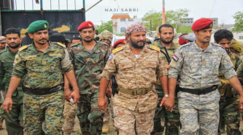 بحضور المشوشي والربيعي.. معسكر الشهيد ابو اليمامة يشهد عروضاً نوعية بـ #لحج