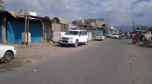 أسواق شقرة تعلن الاضراب الشامل في وجه مليشيا الاخوان لهذا السبب