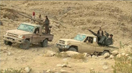العمالقة والمقاومة الشعبية يقتحمون مواقع مليشيات الحوثي شرق البيضاء