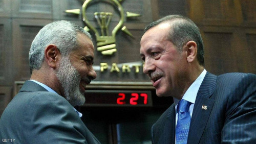 أميركا تنتقد أردوغان لاستقباله قادة من حماس "الإرهابية"