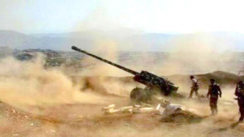 القوات المسلحة الجنوبية تُدمر تعزيزات حوثية شمال الضالع